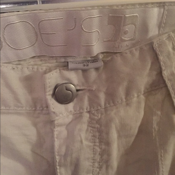 NWT Joes Jeans white white leg slacks size 32 - Picture 2 of 5